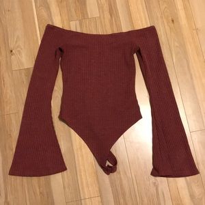 Tobi off the shoulder Leotard